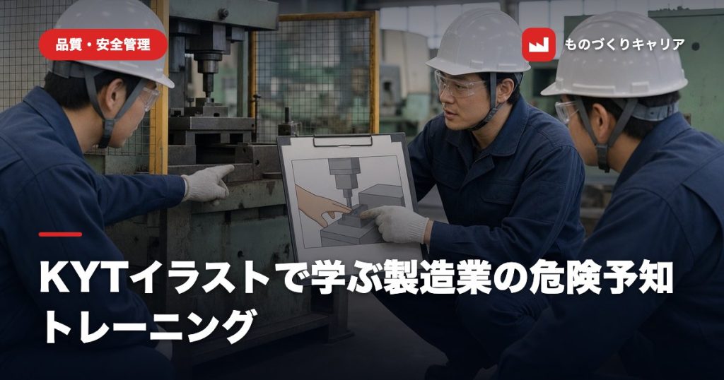 KYTイラストで学ぶ製造業の危険予知トレーニング